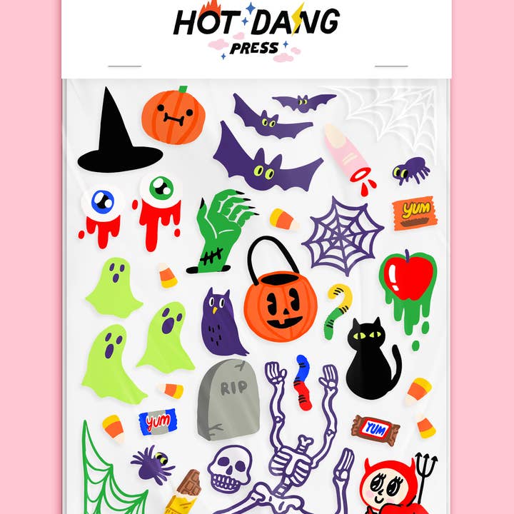 Hot Dang Press - Wholesale DIY Craft Kit - All Hallows Sheet Set