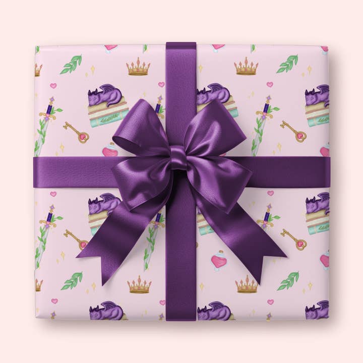 Once Upon A Time Wrapping Paper for wholesale by Peach and Mimi