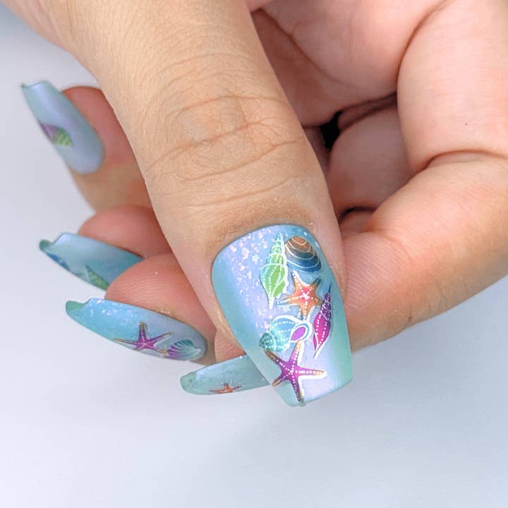 Maniology - Wholesale Nail art/decal - By the Seashore (MS-105) - Nail Art Sticker2