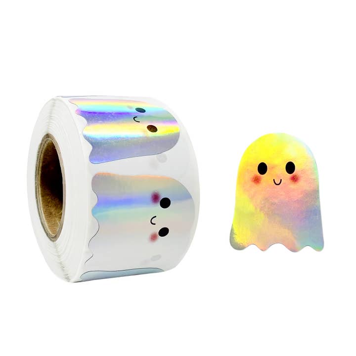 Wrapables.com - Wholesale Sticker - Wrapables Holographic Halloween Sticker Roll 500pcs4