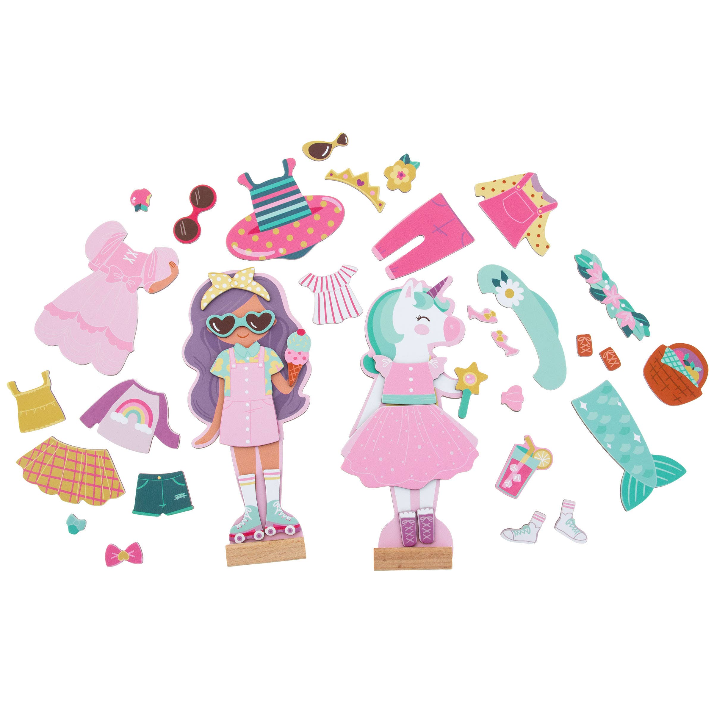 Stephen Joseph Gifts - Wholesale Toy Set - Kids - Magnetic Dress-Up Box Set14