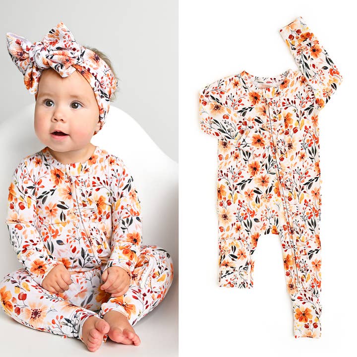 Gigi and Max - Vente Barboteuse – bébé - Phoebe RUFFLE ZIP1