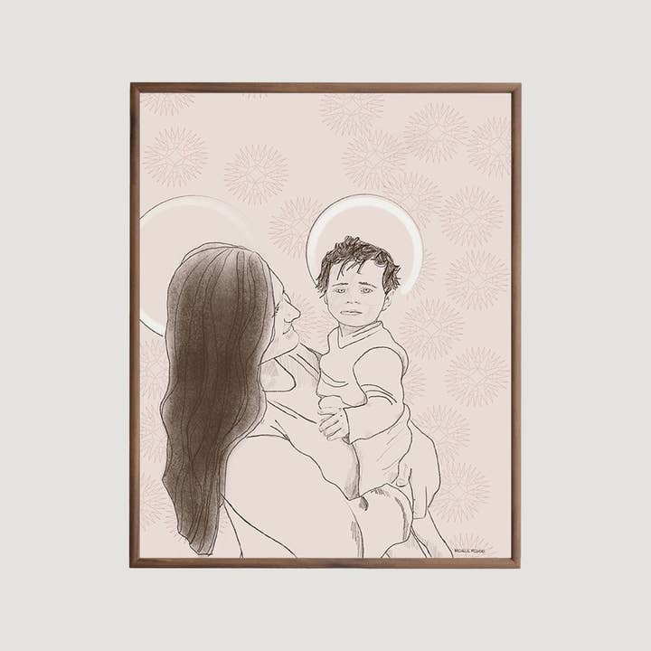 Lámina El hijo de María para venta al por mayor de Michelle McGuire Studio