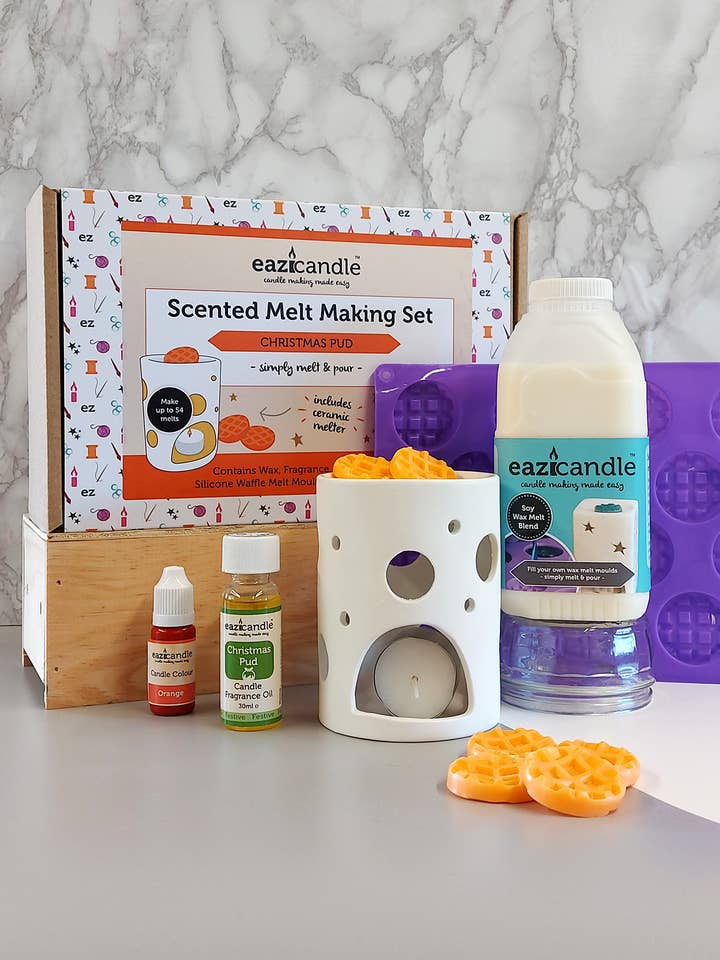 Eazicandle Soy Wax Melt Making - Xmas Pudding Fragrance for wholesale by EAZICRAFT