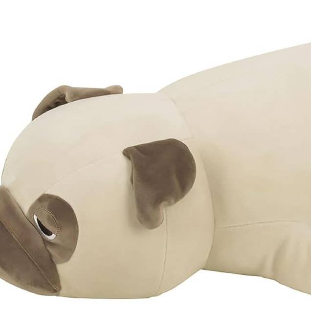 Cuscino per il corpo LIV HEART Premium Nemu Nemu (L) 48768-32 Carlino per la vendita all'ingrosso da parte di Greeting Life America