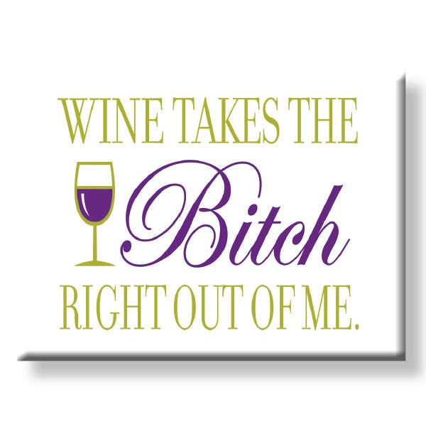 Imán El vino se lleva a la perra para venta al por mayor de Chris’s Stuff Inc.