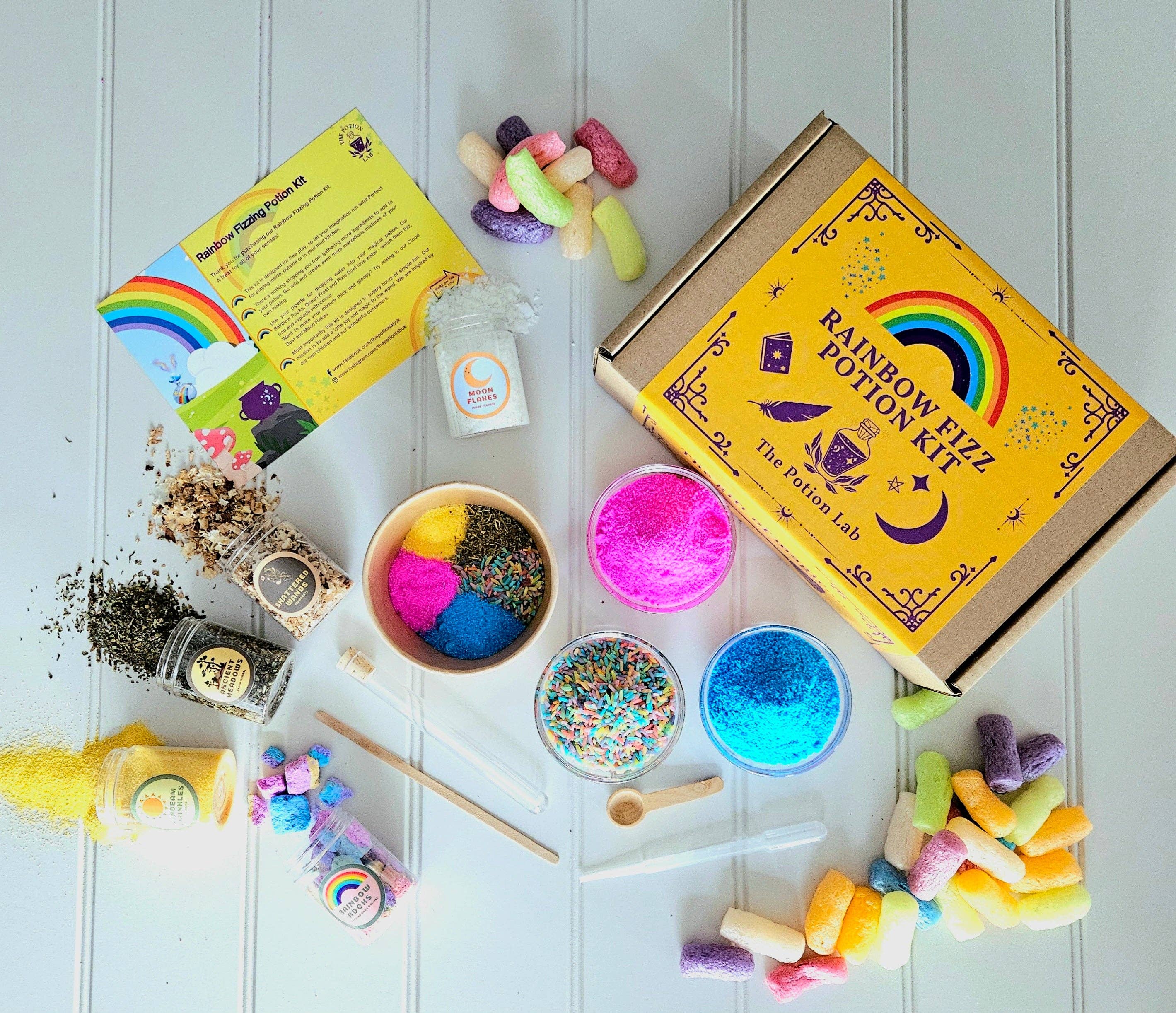 The Potion Lab – Großhandel Bastelset – Kinder – Regenbogen sprudelndes Zaubertrank-Set2