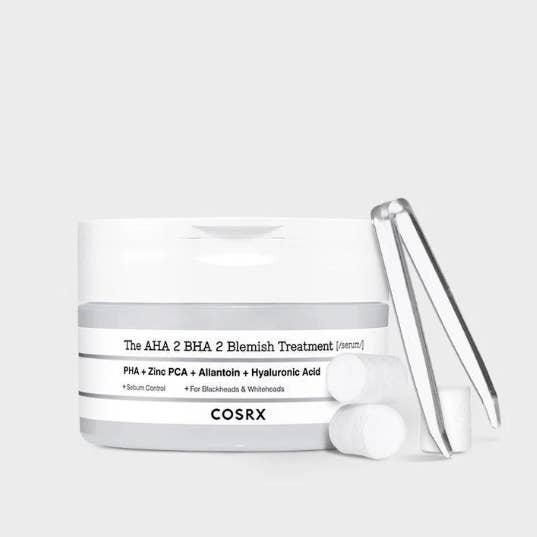 Best Beauty Group - Wholesale Facial Serum/Concentrate - COSRX AHA 2 BHA 2 Blemish Treatment Cotton Balls Serum