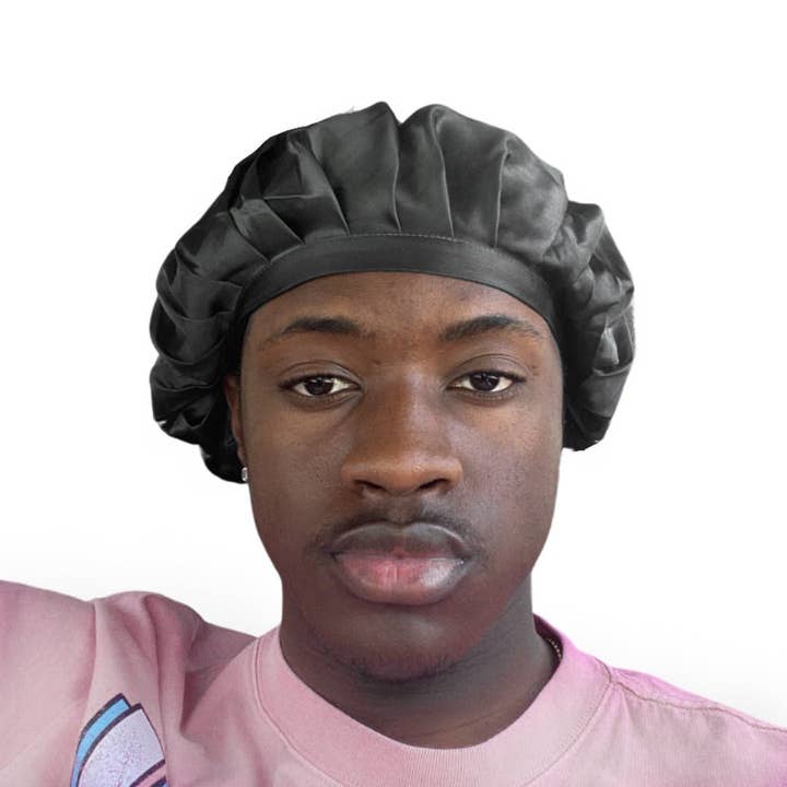 Strands of Silk - Wholesale Sleep cap / bonnet – women's - Men's Silk Sleeping Cap2