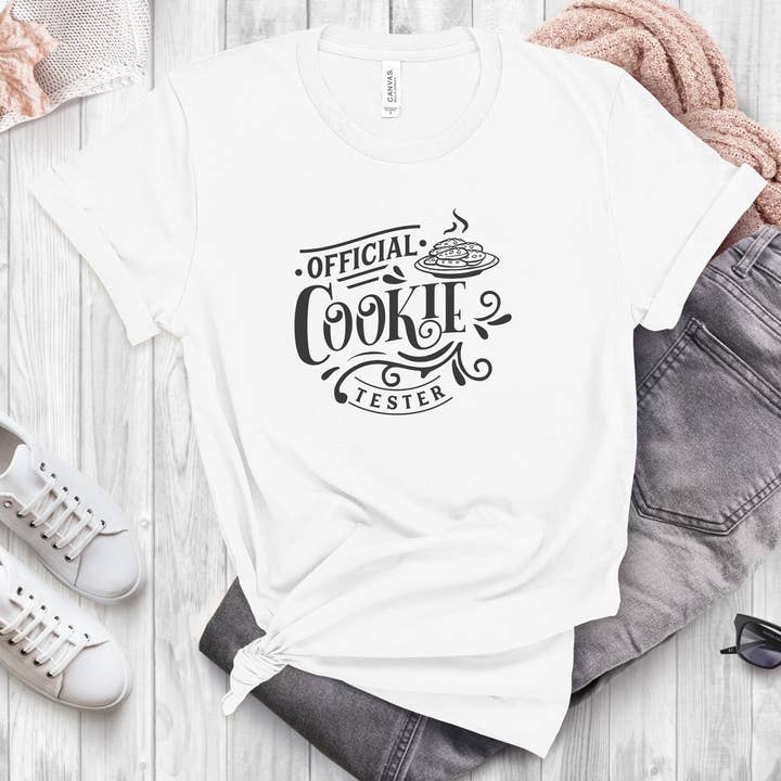 Official Cookie Tester Womens' Christmas Shirt Sizes S-2XL for wholesale by Shine Thrive Grow