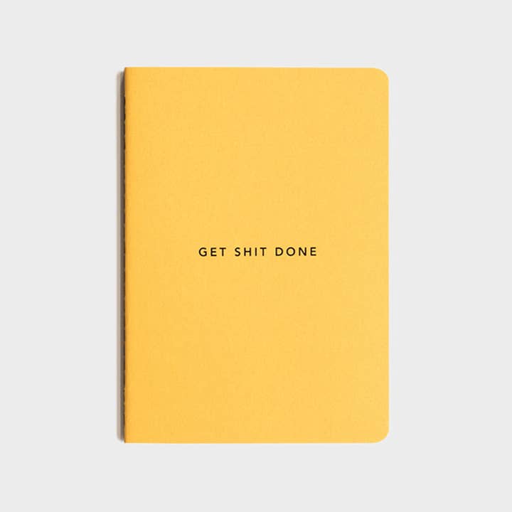 MiGoals | Cuaderno de tareas pendientes Get Shit Done (mínimo) (PVP: 4,50€) para venta al por mayor de MOXON