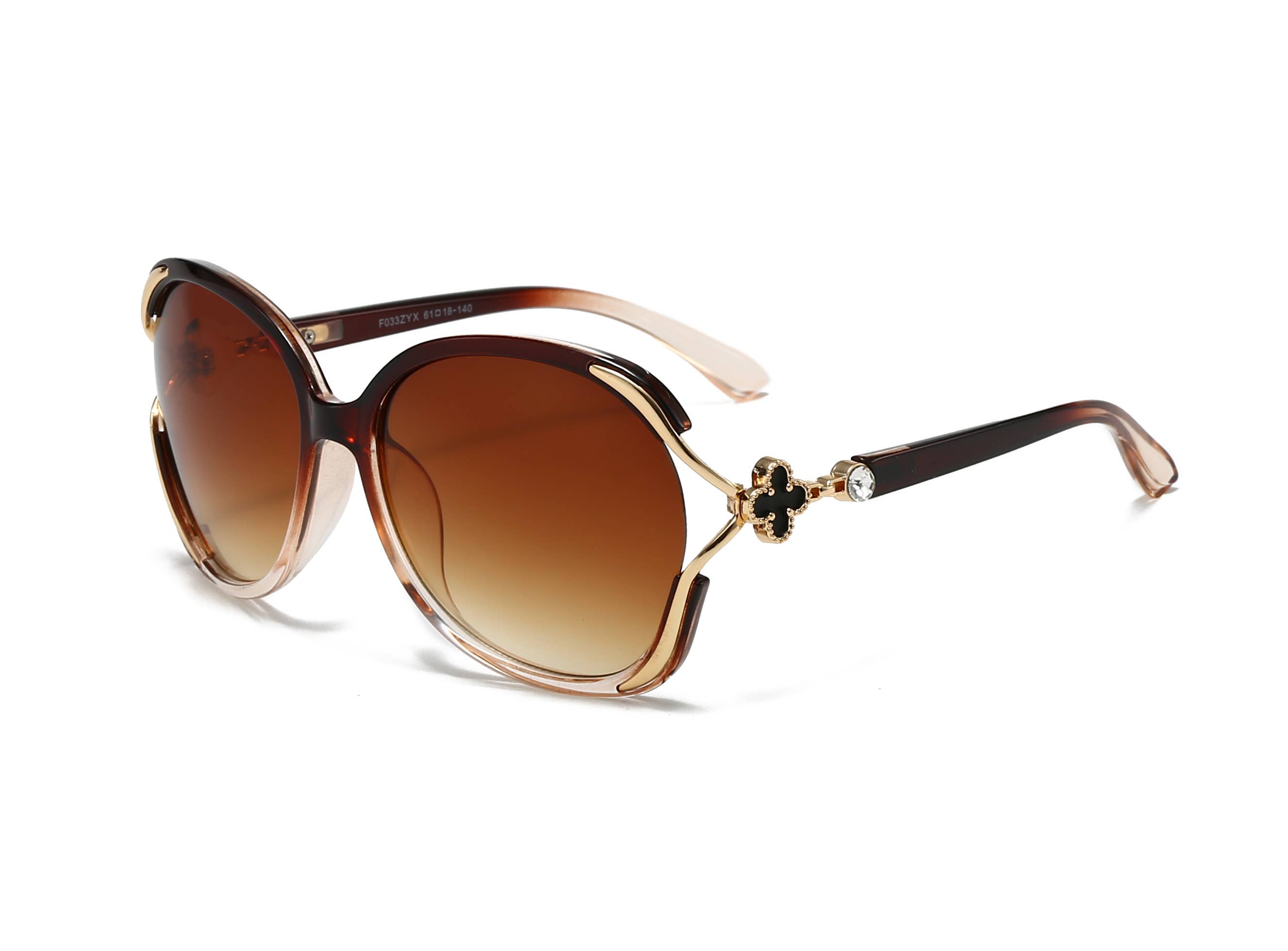 Trio Trading – wholesale Sunglasses – Women's – Rhinestone Sunglasses For Women Big Lenses Assorted 6 Pack8