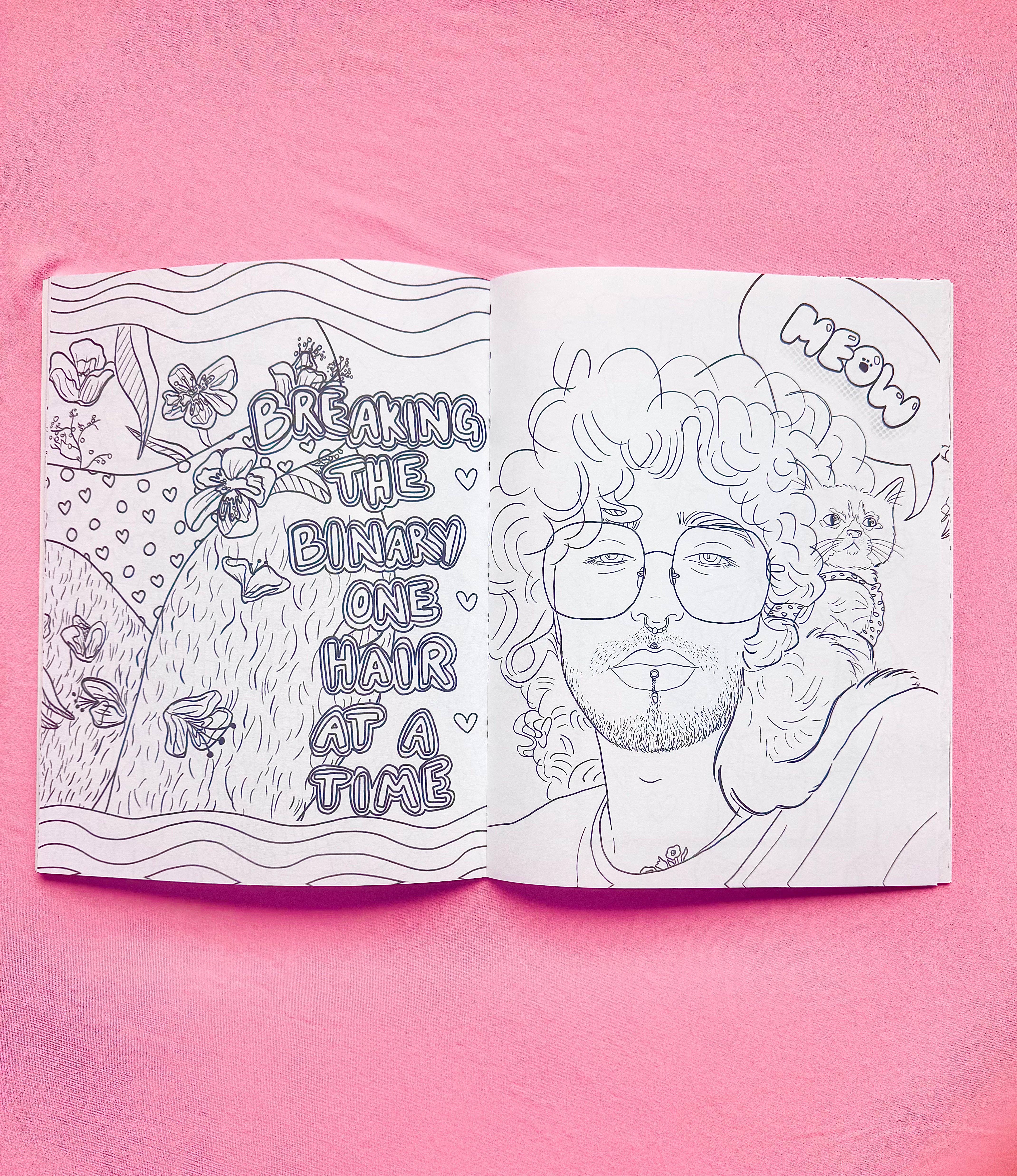 SoftBoysClub - Wholesale Coloring & Activity Book - Adult - Soft Boys, Trans-Masculine Coloring Book (Digital Download)4