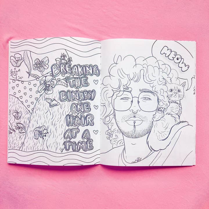 SoftBoysClub - Wholesale Coloring & Activity Book - Adult - Soft Boys, Trans-Masculine Coloring Book (Digital Download)4