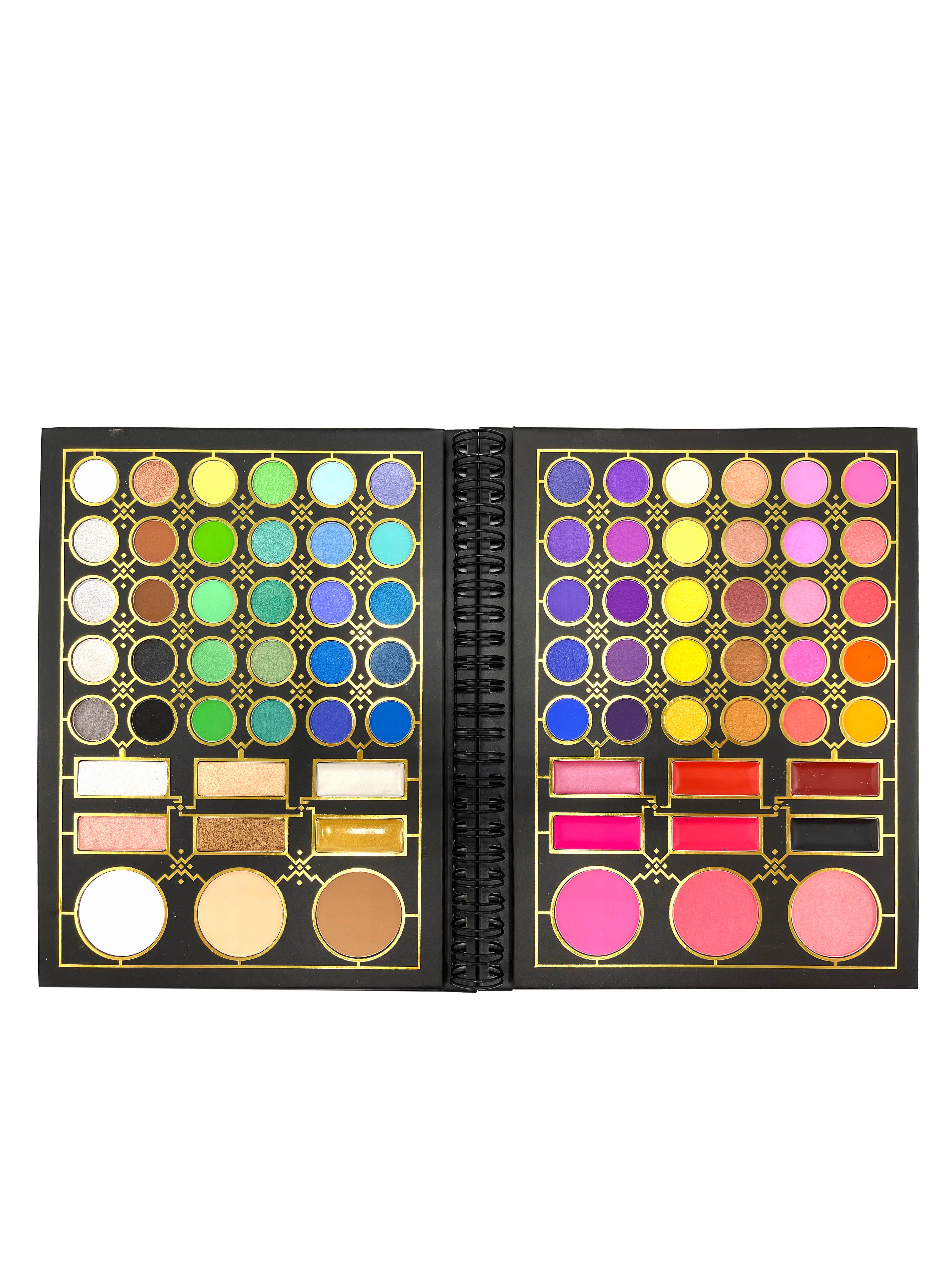 Queen Nandi Beauty - Vendita all'ingrosso Palette di ombretti - Palette ombretti Masaii Queen con 78 colori ad alta pigmentazione1