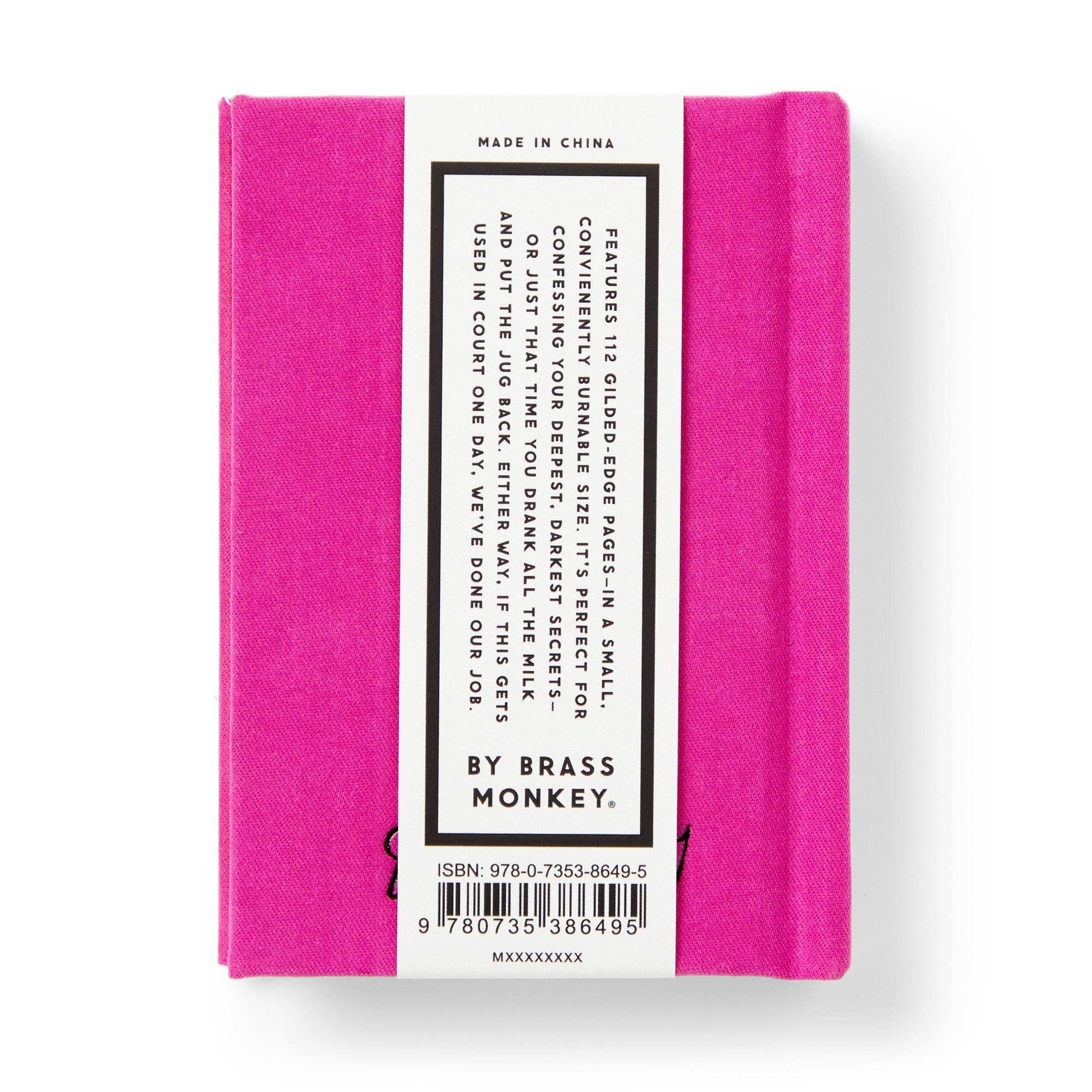 Chronicle Books - Wholesale Journal/Diary - Brass Monkey Tiny Diary for Not So Tiny Secrets5