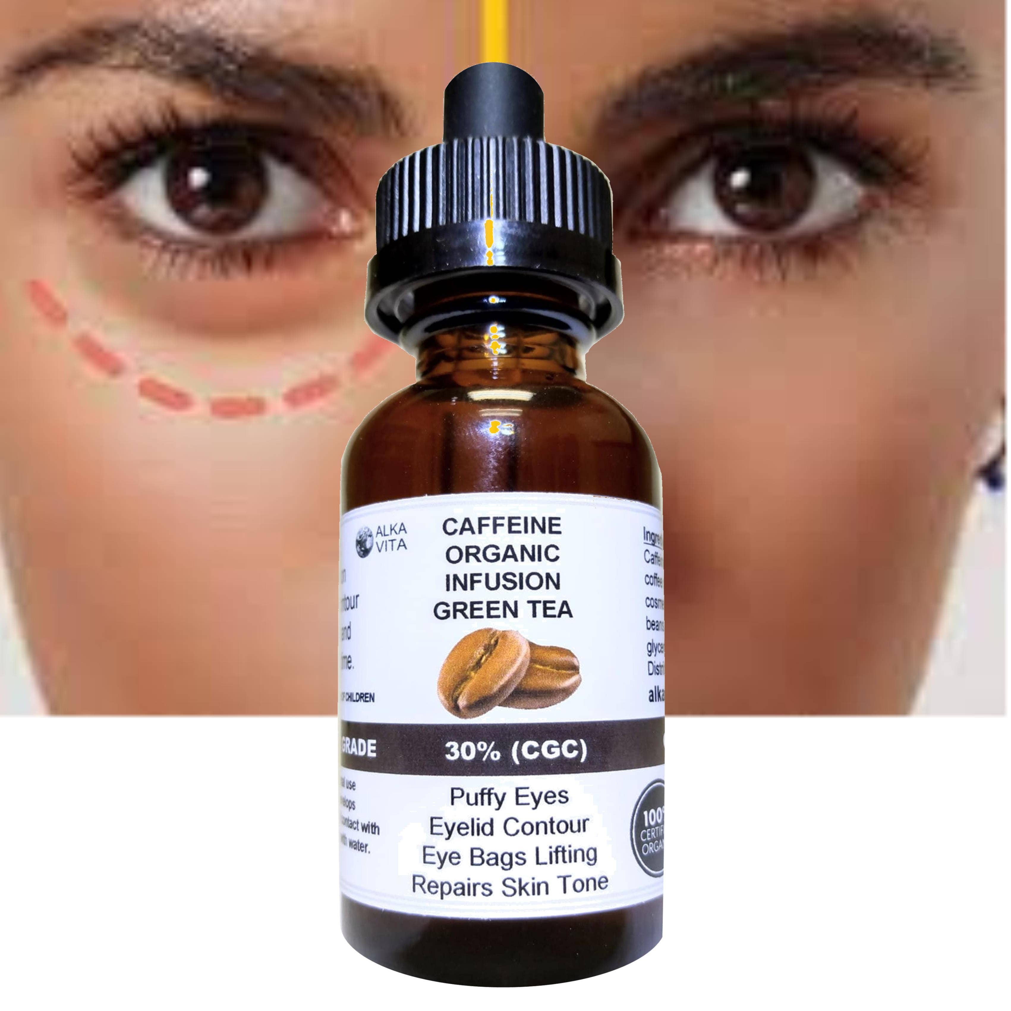 AlkaVita – wholesale Eye cream/gel – Puffy Eyes Caffeine 30% Infusion The Highest Concentration4