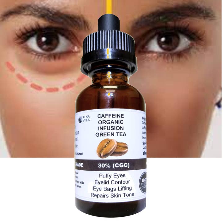 AlkaVita - Wholesale Eye Cream/Gel - Puffy Eyes Caffeine 30% Infusion The Highest Concentration4