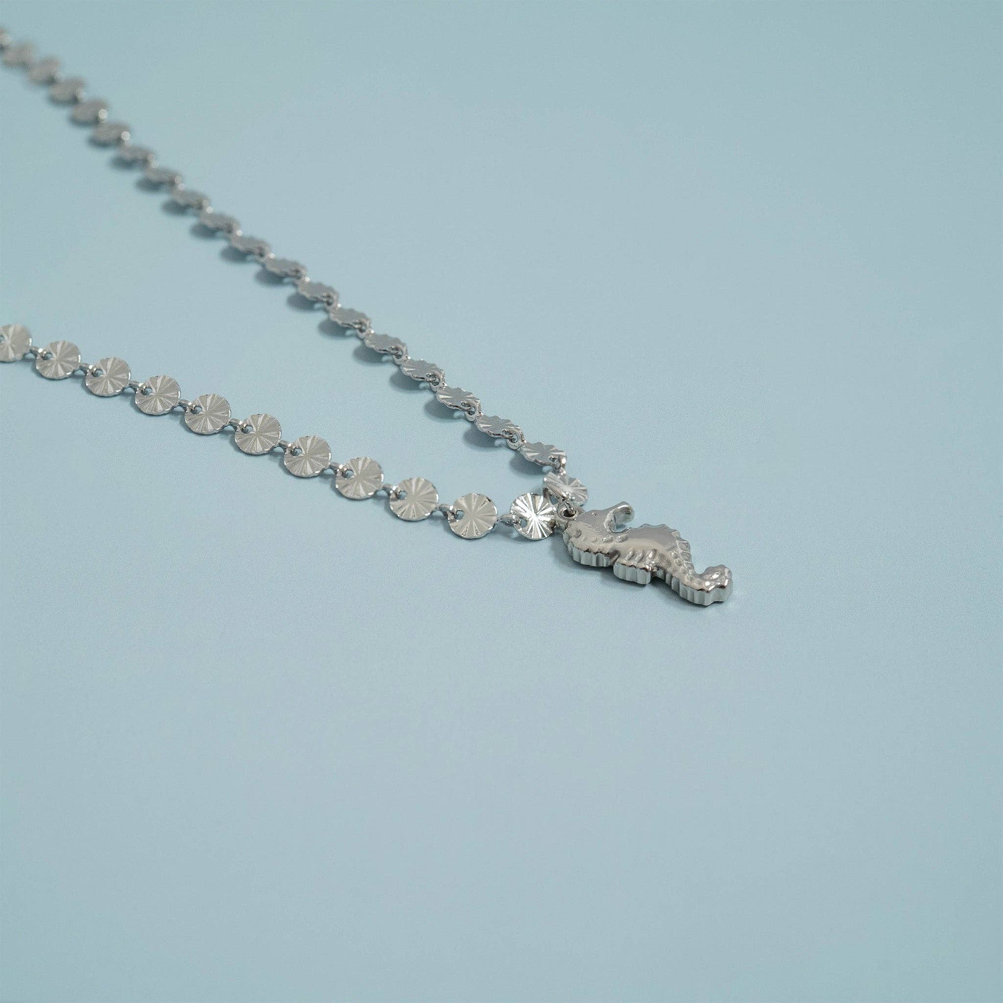 WJW - Wholesale Link & Chain Necklace - 18K Gold PVD Stainless Steel Sunburst Chain Necklace12