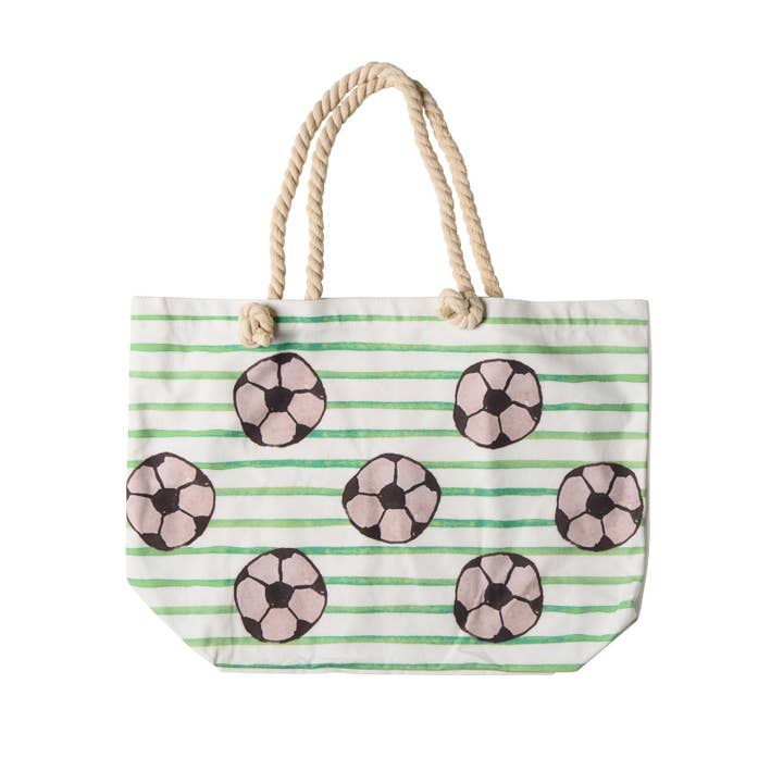 Soccer Tote for wholesale by Over the Moon Gift