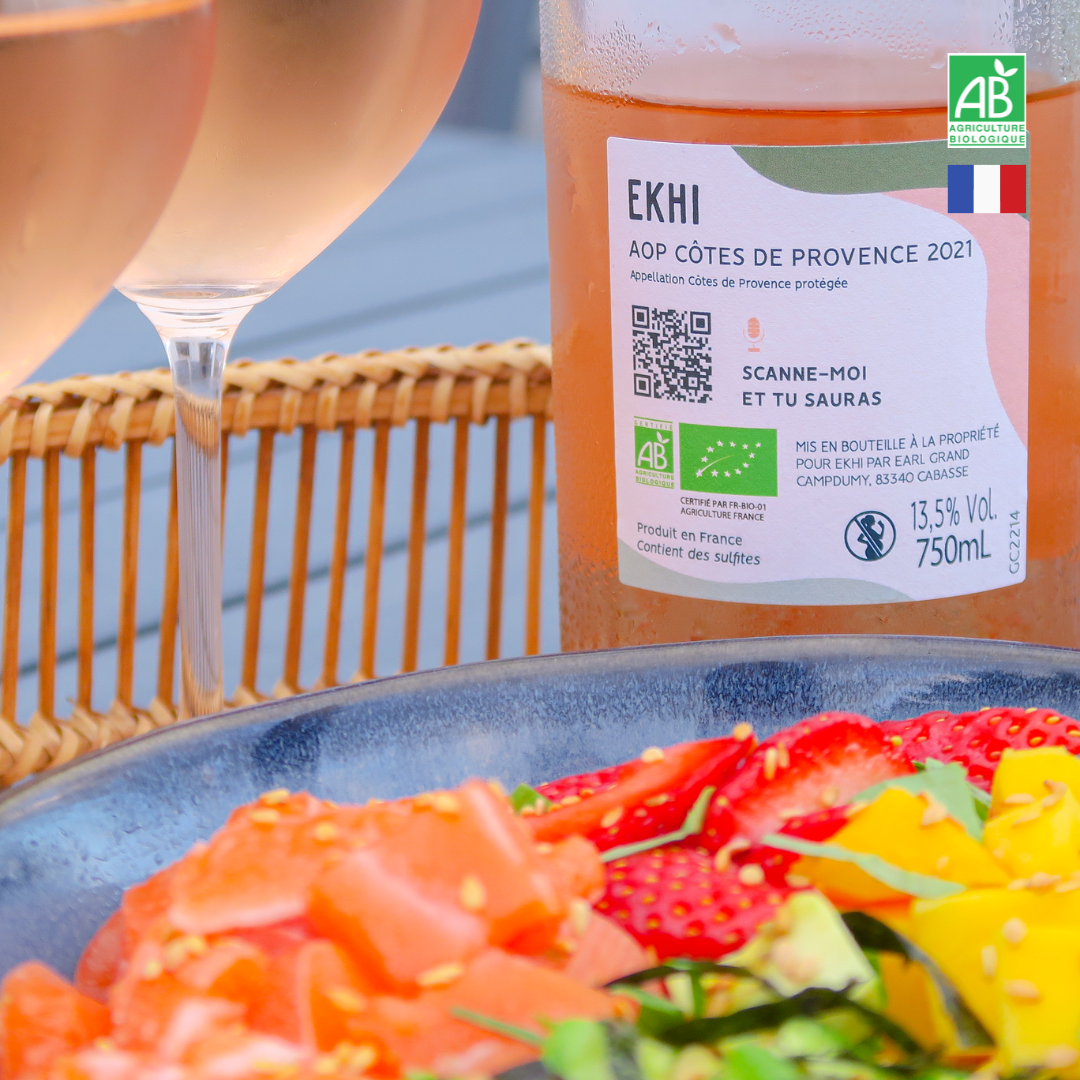 Ekhi - Wholesale Rose Wine - ROSÉ WINE | The Provence organic rosé 2024 "Meet Roselyne"1