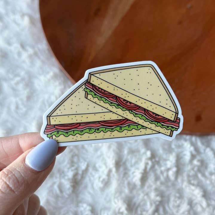 BLT (Bacon Lettuce Tomato) Sandwich Sticker for wholesale by Big Moods