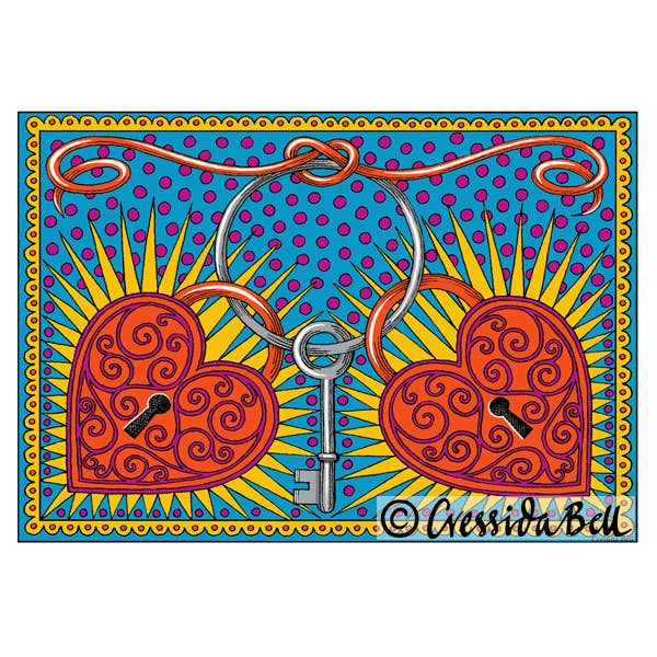 Cressida Bell – wholesale Valentine's Day card – Lockheart Greetings Card1