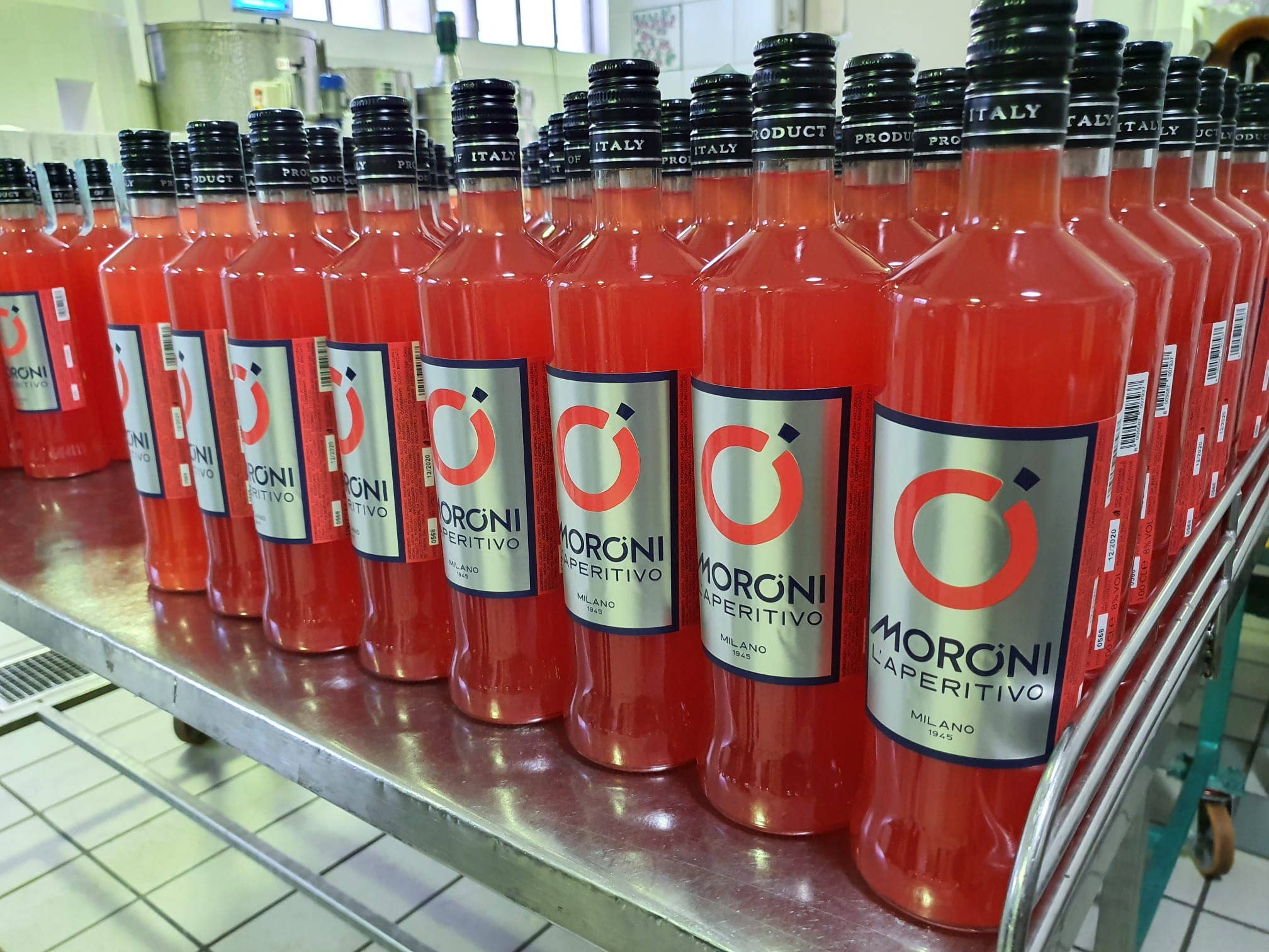 MORONI - Wholesale Non-Alcoholic Aperitif/Mocktail - MORONI BITTER FRIZZANTE 8° in a 20 cl bottle6