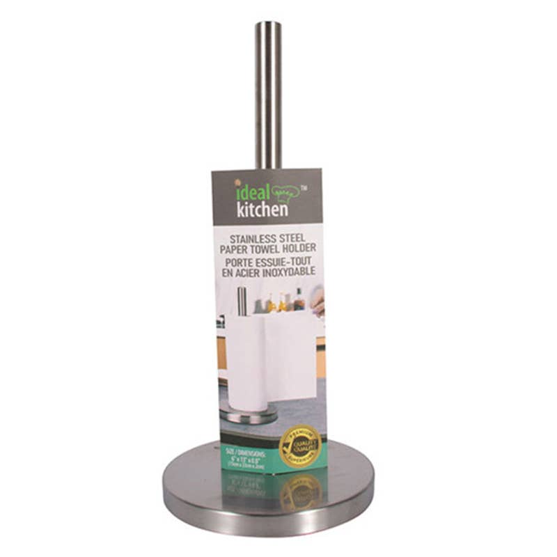 Deluxe Import Trading – Großhandel Küchenaufbewahrung/-Organizer – Ideal Küchenrollenhalter aus Edelstahl0