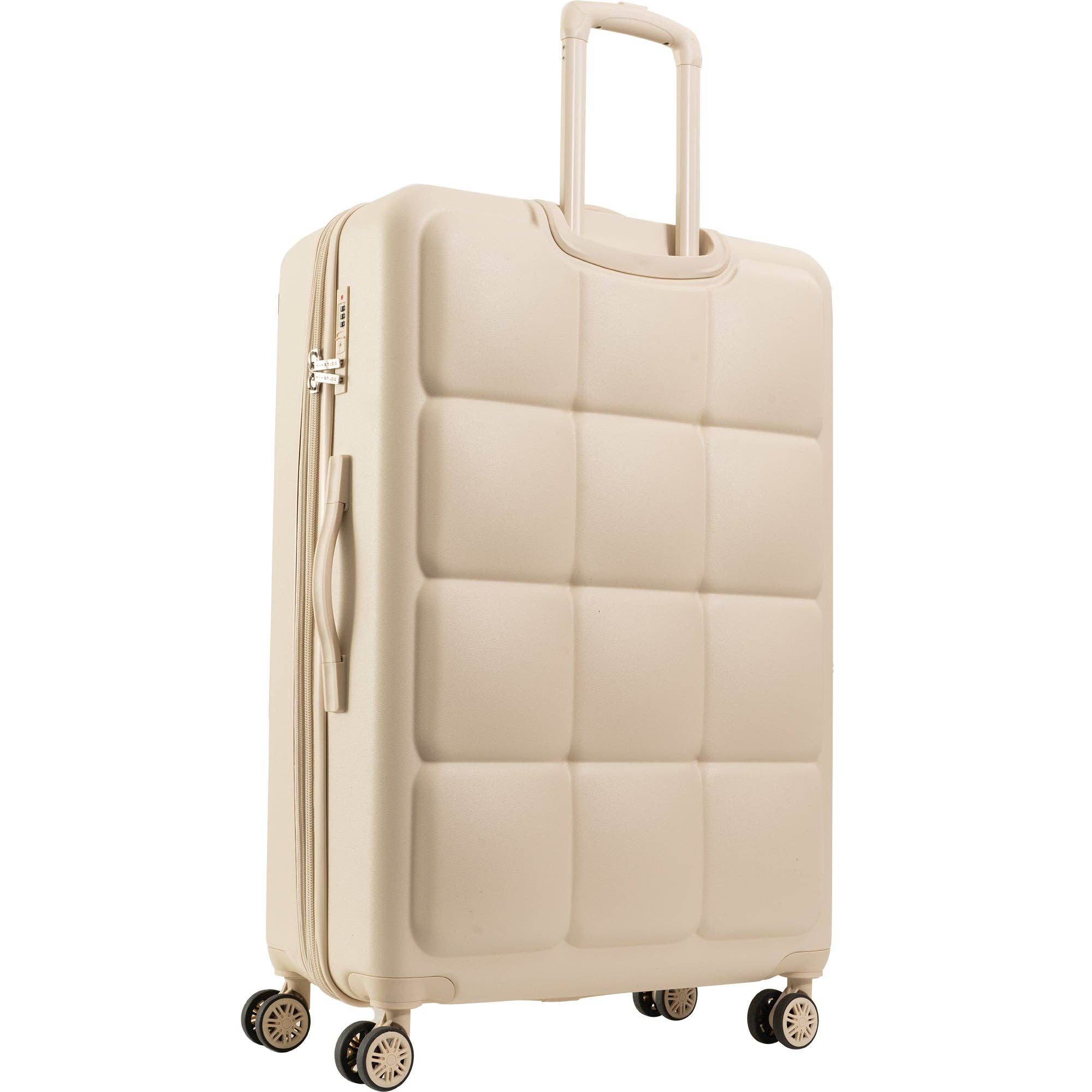 Magid - Wholesale Luggage - Max Studio The Square Embossed ABS 2-Piece Hard-Sided Luggage Set40