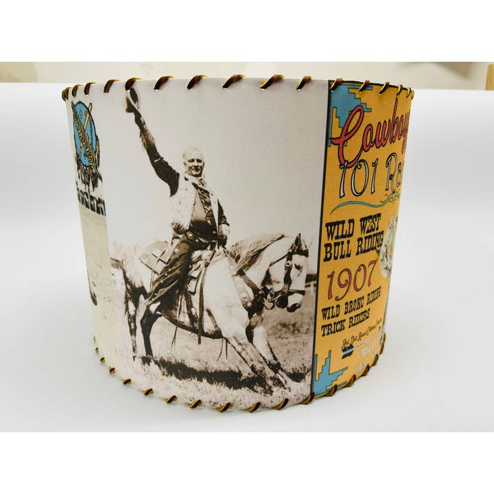 Red Dirt Ranch Clothing Company - Wholesale Lamp Shade - Lampshade Cowboys of the 101 Ranch 2