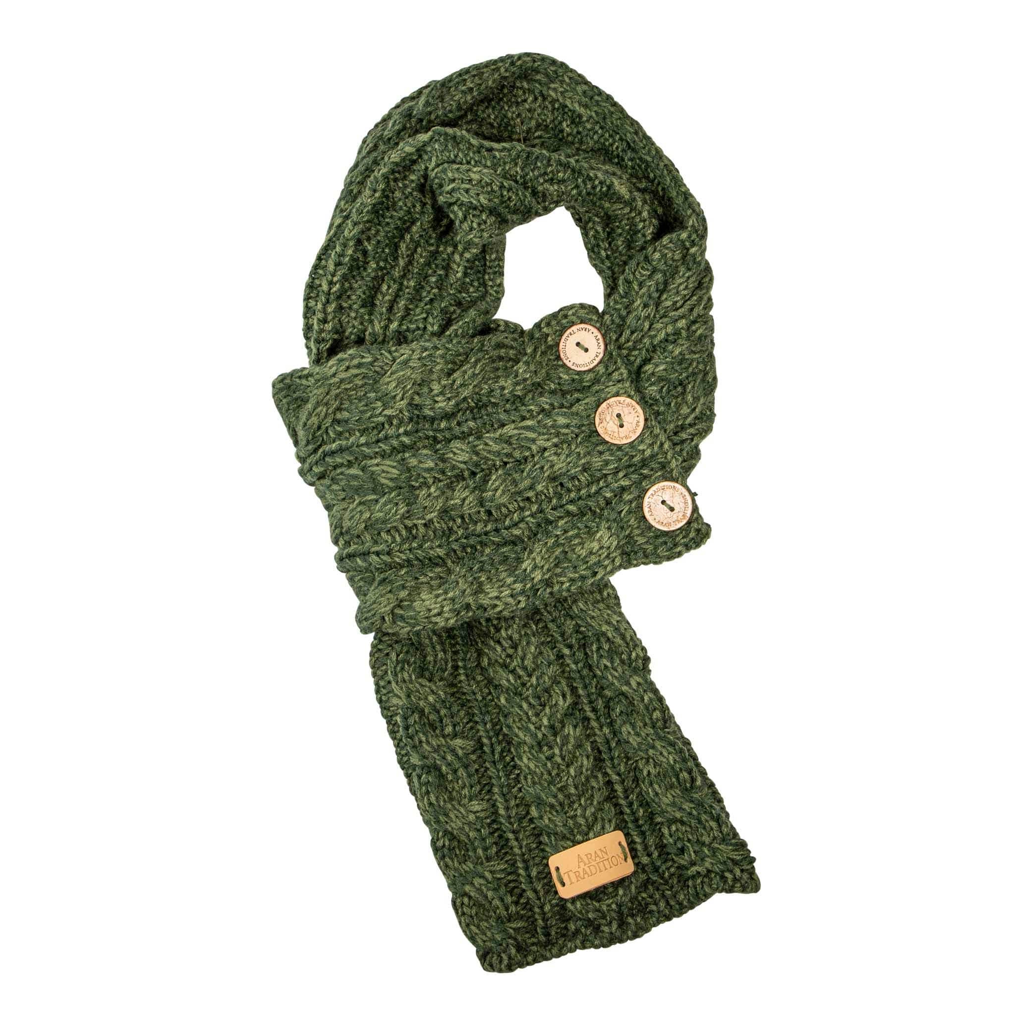 Eurostick - Wholesale Scarf - Women's - Aran Cable Button Wrap Scarf19