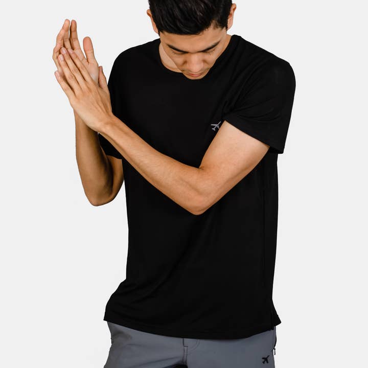 Men's Liftoff Bamboo Crewneck for wholesale by NxTSTOP Apparel