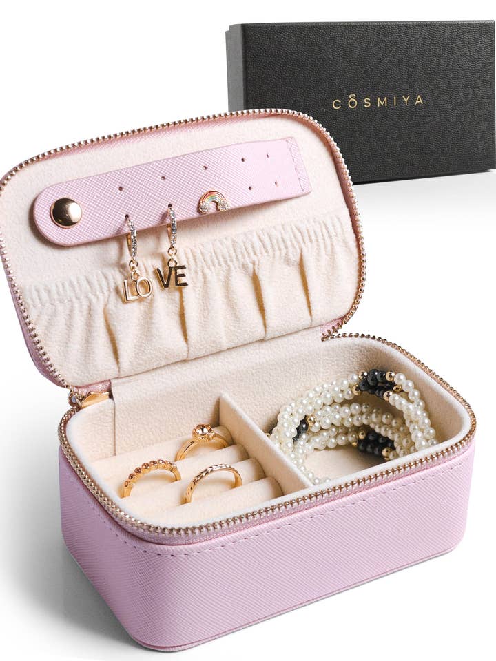 Pink Small Jewelry Box for wholesale by COSMIYA