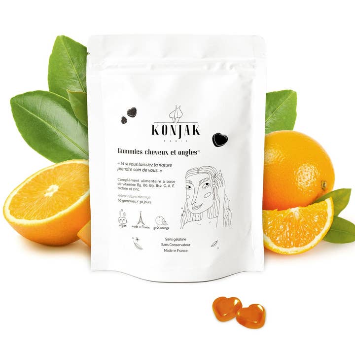 1 månads kur Gummies Skönhet & Hälsa Hår och Naglar för wholesale av KONJAK PARIS