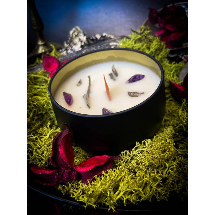 Sacred Lore - Wholesale Jar/Filled Candle - Ancestral Connection, Ancestor Magic, Ancestor Offering