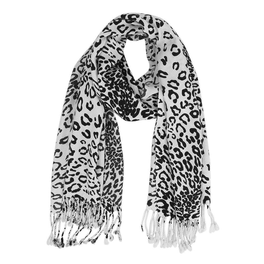 Sensibling Corp. - Wholesale Scarf - Women's - Leopard Print Pashmina Scarf Shawl12