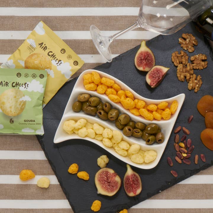 POSHI - Wholesale Puffed Snack - Air Cheese - Gouda 0.63oz/200ct