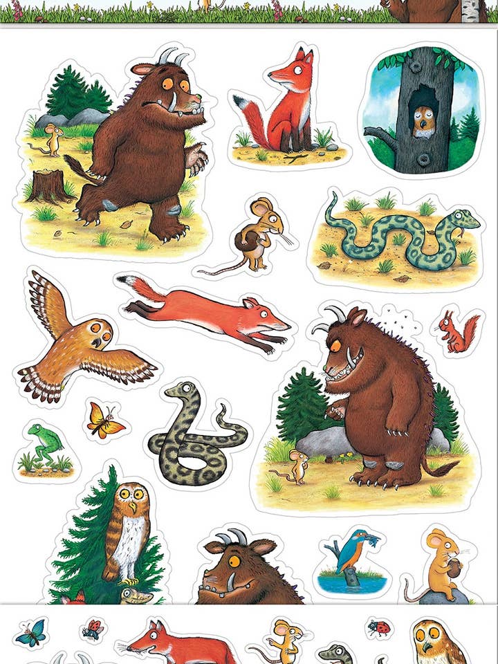 Pegatinas Decorativas de Vinilo de El Gruffalo para venta al por mayor de Paper Projects Ltd