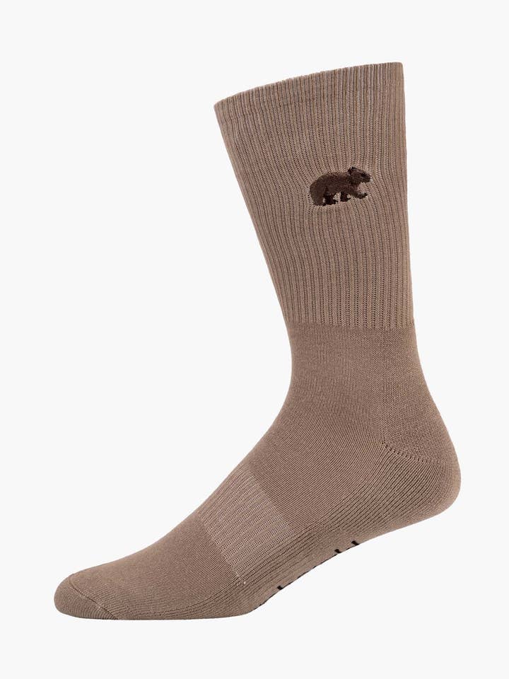 MENS WOMBAT ZOO CONSERVATION SOCK for wholesale by Bamboozld