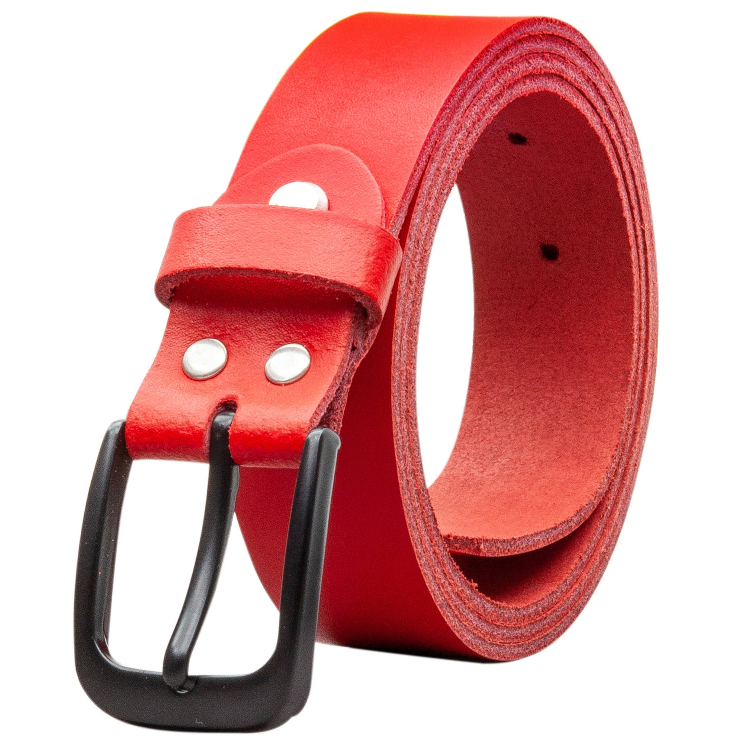 A-Venten GmbH – Großhandel Gürtel – Unisex – 30 mm Gürtel Made in Germany EH318-SL-Rot1