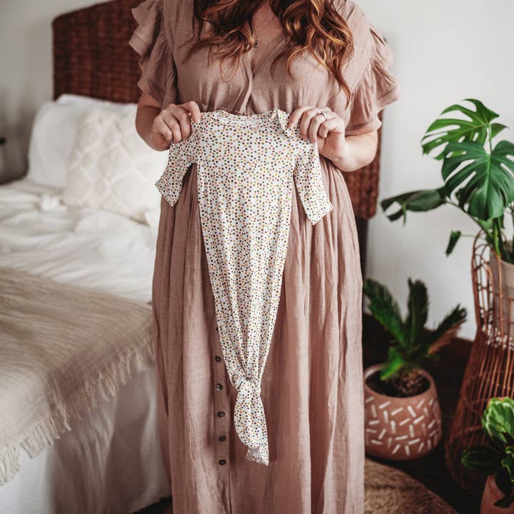 Shedo Lane - Wholesale Swaddle Set - Baby - Dappled Dot Bamboo Baby Swaddle 3 Piece Set10