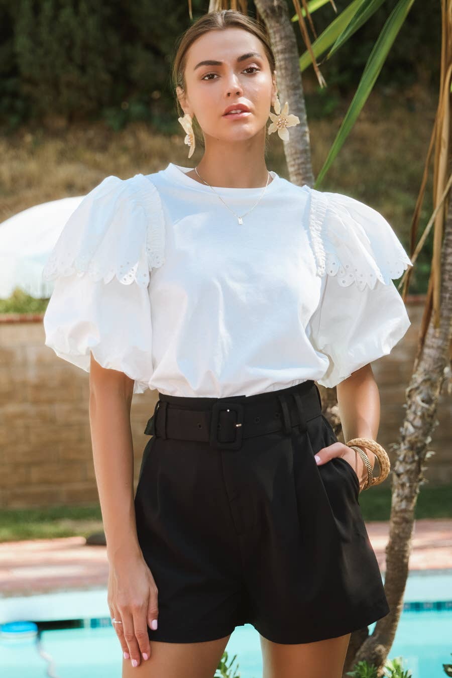 Oddi – T-shirt – Mulher por atacado – Camiseta Jersey com gola redonda6