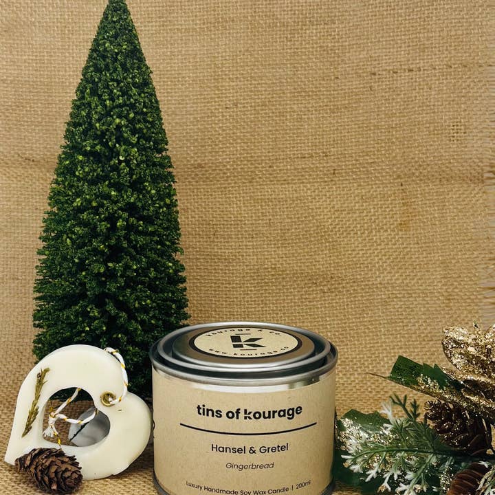 Kourage & co - Wholesale Travel candles - Hansel & Gretel Soy Wax Candle3