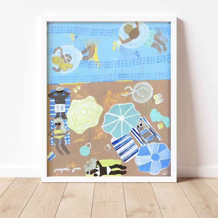 Beach Blues per la vendita all'ingrosso da parte di Jengadi Jean Co.