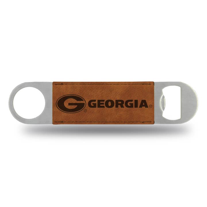 NCAA Georgia Bulldogs Brown Laser Engraved Bar Blade for wholesale by Rico Industries