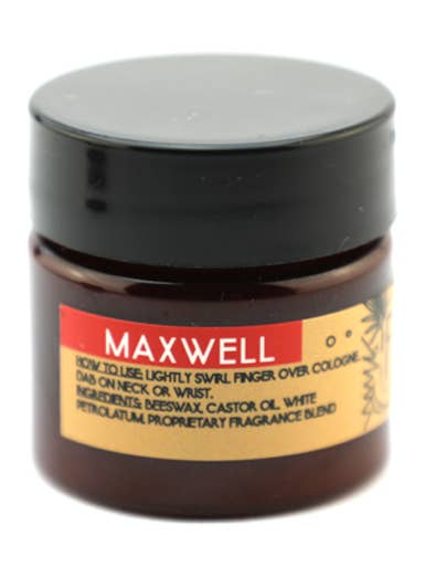 Maxwell Solid Cologne for wholesale by Freehand Goods
