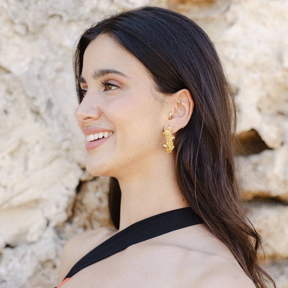 ACUS - Wholesale Hoop Earrings - Orchid Hoop Earrings3