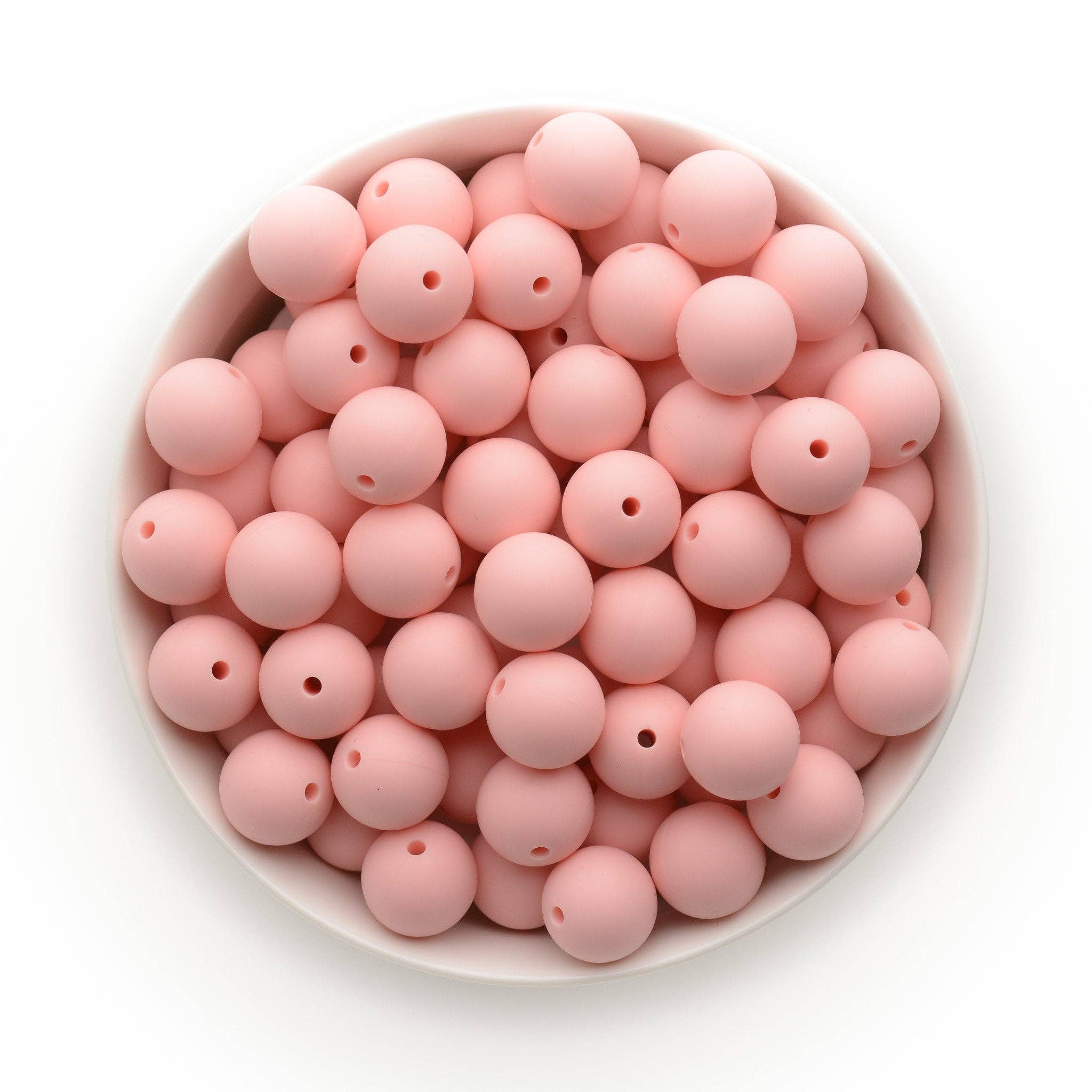 Cara & Co Silicone Craft Supply - Wholesale Beads - 15mm Round Silicone Beads68