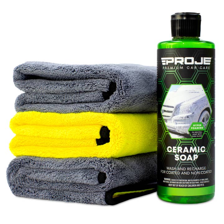 Proje Products - Wholesale Automotive Cleaning Products - Ceramic Wash & Dry Kit